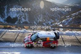 21.01.2017 - Jourdan SERDERIDIS (GRC) - FrÃ©dÃ©ric MICLOTTE, CITROEN DS3 19-22.01.2017 FIA World Rally Championship 2017, Rd 1, Monte Carlo, Monte Carlo, Monaco