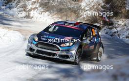 20.01.2017 - Eric Camilli (FRA)-Benjamin Veillas (FRA) Ford Fiesta, Mâ€Sport World Rally Team 19-22.01.2017 FIA World Rally Championship 2017, Rd 1, Monte Carlo, Monte Carlo, Monaco