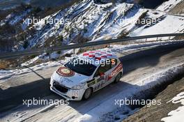 21.01.2017 - Marc DESSI (MCO) - Vanessa DESSI (MCO) PEUGEOT 208 19-22.01.2017 FIA World Rally Championship 2017, Rd 1, Monte Carlo, Monte Carlo, Monaco