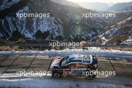 21.01.2017 - Kevin ABBRING (DEU) - Martijn WYDAEGHE (BEL) HYUNDAI i20, HYUNDAI MOTORSPORT N 19-22.01.2017 FIA World Rally Championship 2017, Rd 1, Monte Carlo, Monte Carlo, Monaco