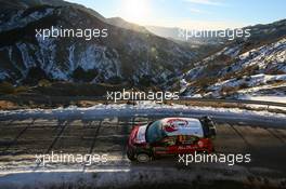 21.01.2017 - StÃ©phane Lefebvre (FRA) - Gabin Moreau (FRA) Citroen C3 WRC, CITROEN TOTAL ABU DHABI WRT 19-22.01.2017 FIA World Rally Championship 2017, Rd 1, Monte Carlo, Monte Carlo, Monaco