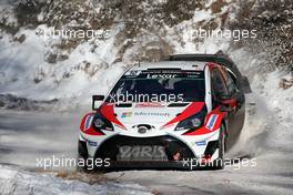 20.01.2017 - Jari-Matti Latvala (FIN)-Miikka Anttila (FIN) TOYOTA YARIS WRC, TOYOTA GAZOO RACING WRC 19-22.01.2017 FIA World Rally Championship 2017, Rd 1, Monte Carlo, Monte Carlo, Monaco