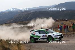 Pontus Tidemand (SWE)-Jonas Andersson (SWE) Skoda Fabia R5 WRC2, Skoda Motorsport 08-12.03.2017 FIA World Rally Championship 2017, Rd 3, Mexico, Leon, Mexico