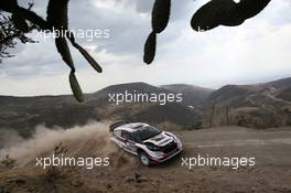 08.03.2017 - Elfyn Evans (GBR)-Daniel Barritt (GBR) Ford Fiesta WRC, Mâ€Sport World Rally Team 08-12.03.2017 FIA World Rally Championship 2017, Rd 3, Mexico, Leon, Mexico