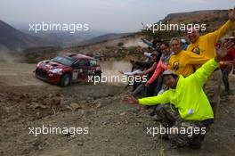 11.03.2017 - Ricardo TRIVINO (MEX) - Marco HERNANDEZ (MEX) Citroen DS3 R5 08-12.03.2017 FIA World Rally Championship 2017, Rd 3, Mexico, Leon, Mexico