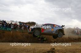 11.03.2017 - Dani Sordo (ESP)-Marc Marti (ESP),Hyundai i2 Coupe WRC, Hyundai Motorsport 08-12.03.2017 FIA World Rally Championship 2017, Rd 3, Mexico, Leon, Mexico