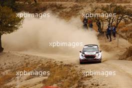 11.03.2017 - Hayden Paddon (NZL)-John Kennard (NZL) Hyundai i20 Coupe WRC, Hyundai Motorsport 08-12.03.2017 FIA World Rally Championship 2017, Rd 3, Mexico, Leon, Mexico