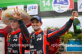 12.03.2017 - 3rd place Thierry Neuville (BEL)-Nicolas Gilsoul (BEL) Hyundai i20 Coupe WRC, Hyundai Motorsport 08-12.03.2017 FIA World Rally Championship 2017, Rd 3, Mexico, Leon, Mexico