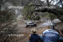 08.03.2017 - Lorenzo Bertelli (ITA)-Simone Scattolin (ITA) Ford Fiesta WRC, M-Sport World Rally Team 08-12.03.2017 FIA World Rally Championship 2017, Rd 3, Mexico, Leon, Mexico