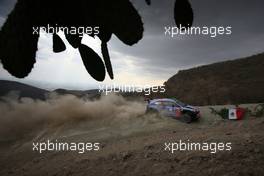 08.03.2017 - Hayden Paddon (NZL)-John Kennard (NZL) Hyundai i20 Coupe WRC, Hyundai Motorsport 08-12.03.2017 FIA World Rally Championship 2017, Rd 3, Mexico, Leon, Mexico