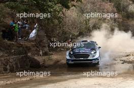 08.03.2017 - Ott Tanak (EAU)-Martin Jarveoja (EST),Ford Fiesta WRC, Mâ€Sport World Rally Team 08-12.03.2017 FIA World Rally Championship 2017, Rd 3, Mexico, Leon, Mexico