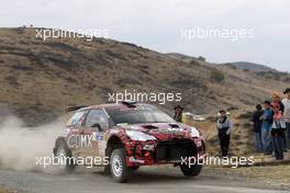 12.03.2017 - Ricardo TRIVINO (MEX) - Marco HERNANDEZ (MEX) Citroen DS3 R5 08-12.03.2017 FIA World Rally Championship 2017, Rd 3, Mexico, Leon, Mexico