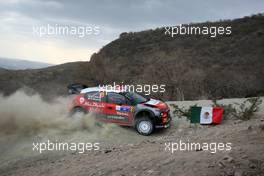 08.03.2017 - StÃ©phane Lefebvre (FRA)-Gabin Moreau (FRA) Citroen DS3, Citroen Total Abu Dhabi WRT 08-12.03.2017 FIA World Rally Championship 2017, Rd 3, Mexico, Leon, Mexico