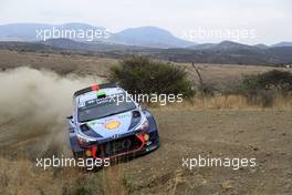 11.03.2017 - Hayden Paddon (NZL)-John Kennard (NZL) Hyundai i20 Coupe WRC, Hyundai Motorsport 08-12.03.2017 FIA World Rally Championship 2017, Rd 3, Mexico, Leon, Mexico