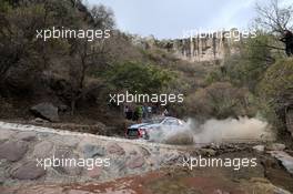 08.03.2017 - Dani Sordo (ESP)-Marc Marti (ESP),Hyundai i2 Coupe WRC, Hyundai Motorsport 08-12.03.2017 FIA World Rally Championship 2017, Rd 3, Mexico, Leon, Mexico