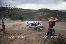 08.03.2017 - Elfyn Evans (GBR)-Daniel Barritt (GBR) Ford Fiesta WRC, Mâ€Sport World Rally Team 08-12.03.2017 FIA World Rally Championship 2017, Rd 3, Mexico, Leon, Mexico