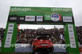 12.03.2017 - 1st place Kris Meeke (GBR)-Paul Nagle (IRL) Citroen C3 WRC, Citroen Total Abu Dhabi WRT, 2nd place SÃ©bastien Ogier (FRA)-Julien Ingrassia (FRA) Ford Fiesta WRC, Mâ€Sport World Rally Team and 3rd place Thierry Neuville (BEL)-Nicolas Gilsoul (BEL) Hyundai i20 Coupe WRC, Hyundai Motorsport 08-12.03.2017 FIA World Rally Championship 2017, Rd 3, Mexico, Leon, Mexico