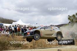 12.03.2017 - Dani Sordo (ESP)-Marc Marti (ESP),Hyundai i2 Coupe WRC, Hyundai Motorsport 08-12.03.2017 FIA World Rally Championship 2017, Rd 3, Mexico, Leon, Mexico