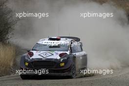 11.03.2017 - Lorenzo Bertelli (ITA)-Simone Scattolin (ITA) Ford Fiesta WRC, M-Sport World Rally Team n 08-12.03.2017 FIA World Rally Championship 2017, Rd 3, Mexico, Leon, Mexico