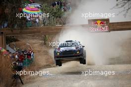 11.03.2017 - Lorenzo Bertelli (ITA)-Simone Scattolin (ITA) Ford Fiesta WRC, M-Sport World Rally Team 08-12.03.2017 FIA World Rally Championship 2017, Rd 3, Mexico, Leon, Mexico