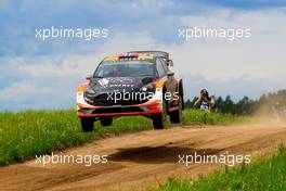 02.07.2017 - Mads Ostberg (NOR)-Ola Floene (NOR) Ford Fiesta WRC, Mâ€Sport World Rally Team 30.06-02.07.2017 FIA World Rally Championship 2017, Rd 5, Rally Poland, Mikolajki, Poland