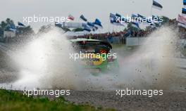 02.07.2017 - Jourdan Serderidis (GRC) - Lara Vanneste (BEL) Citroen DS3 WRC 30.06-02.07.2017 FIA World Rally Championship 2017, Rd 5, Rally Poland, Mikolajki, Poland
