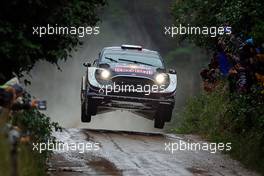 30.06.2017 - SÃ©bastien Ogier (FRA)-Julien Ingrassia (FRA) Ford Fiesta WRC, Mâ€Sport World Rally Team 30.06-02.07.2017 FIA World Rally Championship 2017, Rd 5, Rally Poland, Mikolajki, Poland