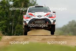 02.07.2017 - Jari-Matti Latvala (FIN)-Miikka Anttila (FIN) Toyota Yaris WRC, Toyota Gazoo Racing WRT 30.06-02.07.2017 FIA World Rally Championship 2017, Rd 5, Rally Poland, Mikolajki, Poland