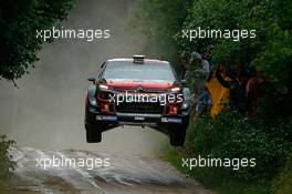 30.06.2017 - Craig Breen (IRL)-Scott Martin (GBR) Citroen C3 WRC, Citroen Total Abu Dhabi WRT 30.06-02.07.2017 FIA World Rally Championship 2017, Rd 5, Rally Poland, Mikolajki, Poland