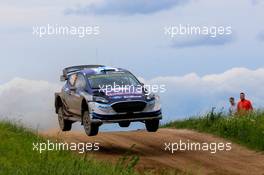02.07.2017 - Teemu Suninen (FIN) - Mikko Markkula (FIN) Ford Fiesta WRC, M-Sport World Rally Team 30.06-02.07.2017 FIA World Rally Championship 2017, Rd 5, Rally Poland, Mikolajki, Poland
