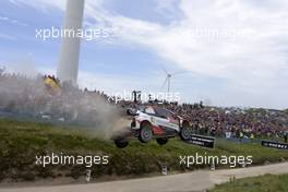 21.05.2017 - Essapeka Lappi (FIN) Janne Ferm (FIN), TOYOTA YARIS WRC, TOYOTA GAZOO RACING WRT 18-21.05.2017 FIA World Rally Championship 2017, Rd 4, Portugal, Matosinhos, Portugal