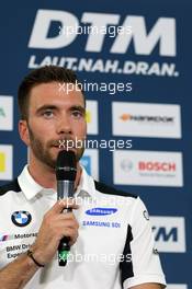Pressekonferenz mit Philipp Eng (AUT) (BMW Team RBM - BMW M4 DTM). 04.05.2018, DTM Round 1, Hockenheimring, Germany, Friday.