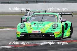 Dennis Olsen (NOR) (Manthey EMA - Porsche 911 GT3 R)  05.08.2023, DTM Round 4, Nürburgring, Germany, Saturday