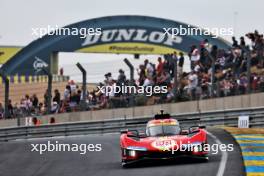 Antonio Fuoco (ITA) / Miguel Molina (ESP) / Nicklas Nielsen (DEN) #50 Ferrari AF Corse, Ferrari 499P. 11.06.2023. FIA World Endurance Championship, Le Mans 24 Hours Race, Le Mans, France, Sunday.