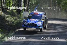 7, Pierre-Louis Loubet, Nicolas Gilsoul, M-Sport Ford World Rally Team, Ford Puma Rally1 HYBRID.  06.08.2023. FIA World Rally Championship, Rd 9, WRC Rally Finland, Jyvaskyla, Finland