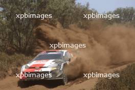 Takamoto Katsuta (JPN) / Aaron Johnston (IRE) Toyota Gazoo Racing WRT, Toyota Yaris Rally1 Hybrid.  2-25.06.2023. FIA World Rally Championship, Rd 7, Safari Rally Kenya, Nairobi, Kenya