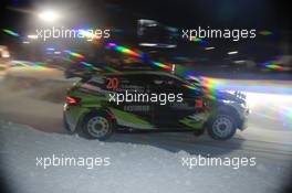 20, Oliver Soldberg, Elliott Edmonson, Skoda RC2 P2, Fabia RS, Rally.  29-12.02.2023. FIA World Rally Championship, Rd 2, Rally Sweden, Uma, Sweden.