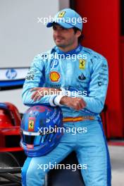 Carlos Sainz Jr (ESP) Ferrari - blue race suit. 02.05.2024. Formula 1 World Championship, Rd 6, Miami Grand Prix, Miami, Florida, USA, Preparation Day.