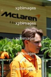 Oscar Piastri (AUS) McLaren. 02.05.2024. Formula 1 World Championship, Rd 6, Miami Grand Prix, Miami, Florida, USA, Preparation Day.