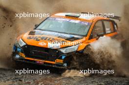 James Williams (GBR), Hyundai i20 R2, 4th Place, 13.4.2024. Severn Valley Rally, British Rally Championship, Llandrindod Wells, Wales